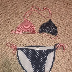 American flag bikini